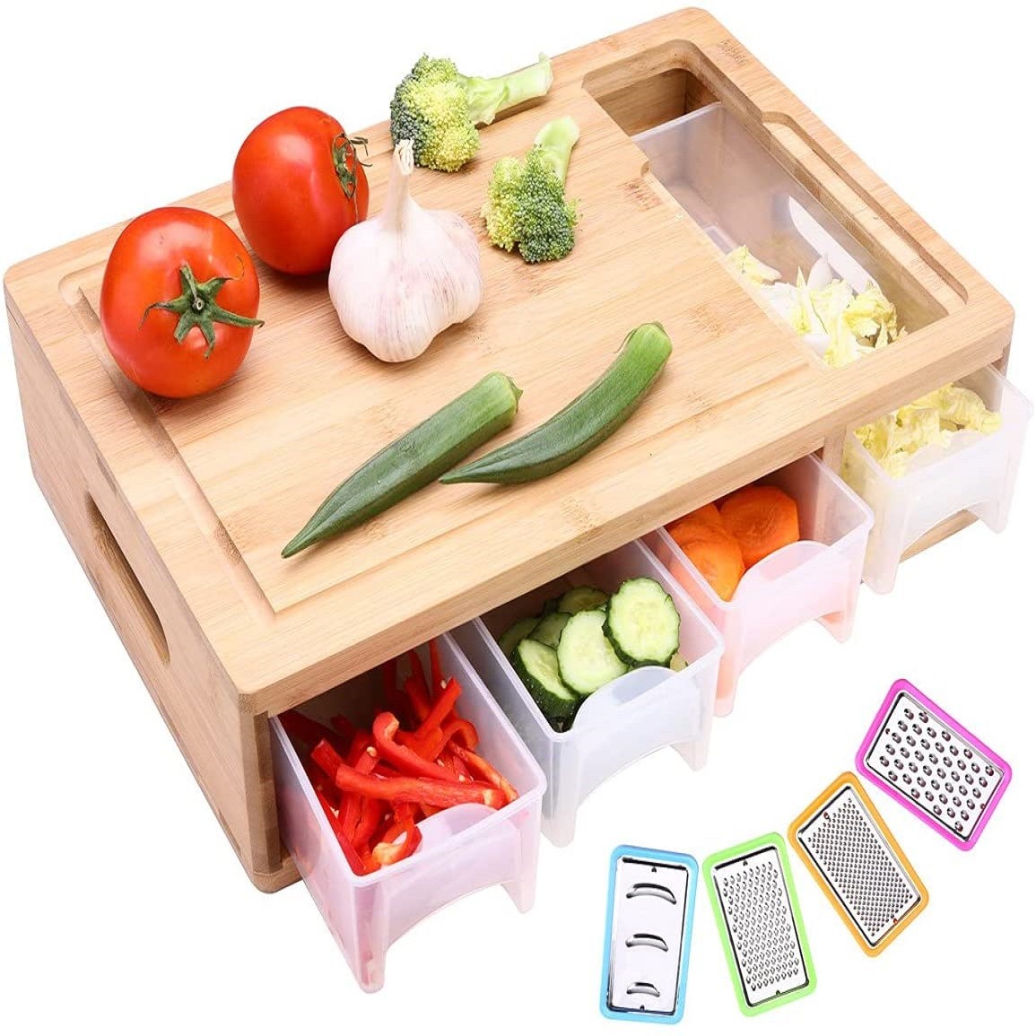 Cutting Board Containers - Shared Gadget